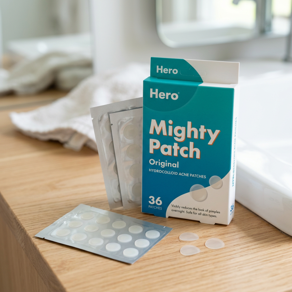 Hero Cosmetics Mighty Patch Original Review: Excellent for Whiteheads, but Not Every Type of Acne